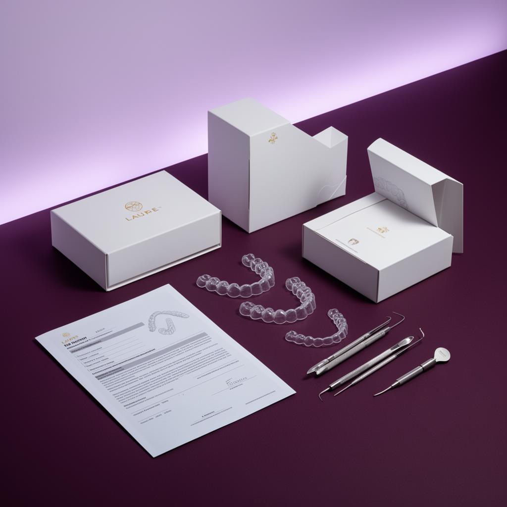 Custom private-label clear aligner packaging